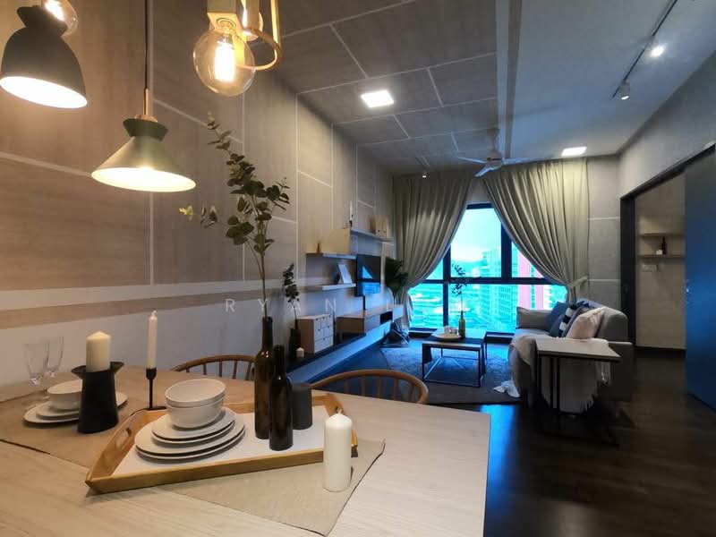 Pangsapuri untuk Dijual di V Residence Suites @ Sunway Velocity - Ryan Low - Living Room - PropertyGuru.com.my