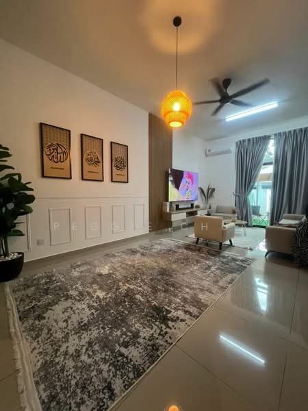 Rumah Teres 2 Tingkat untuk Dijual di Bandar Seri Alam (Masai) - Peggie Chua - Living Room - PropertyGuru.com.my
