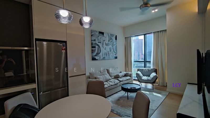 Condominium for Rent at TRX Residences - See Nee Lim - Living Room - PropertyGuru.com.my