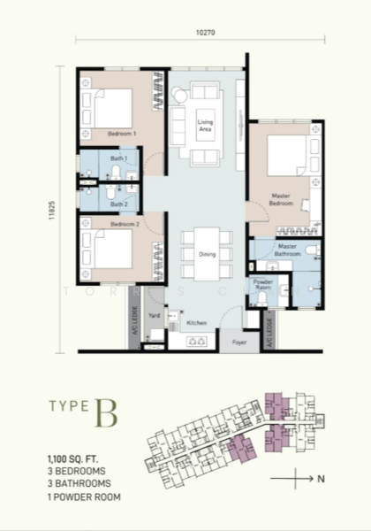 Condominium for Sale at Bayu Timur Residences - Torres Chan - PropertyGuru.com.my