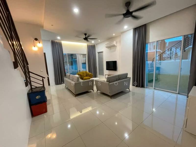 Rumah Berkembar untuk Dijual di Bandar Tasek Mutiara (Simpang Ampat) - Anders Ong - Living Room - PropertyGuru.com.my