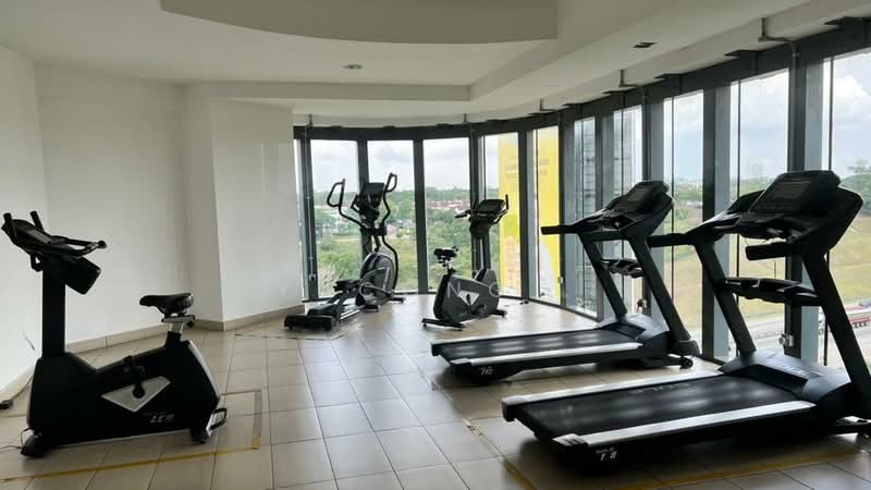Service Residence for Sale at Centra Residences - Yucong . - Gym - PropertyGuru.com.my