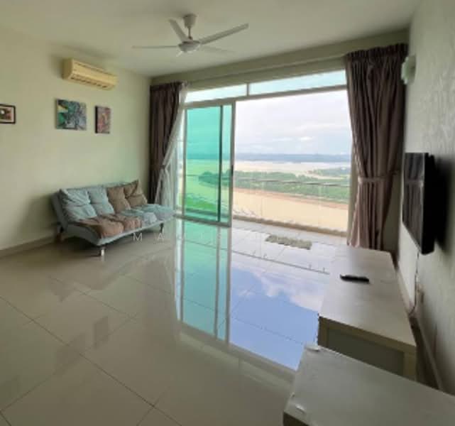 Service Residence for Rent at D'carlton (Residensi Seri Mega) - Mavis Hew - Living Room - PropertyGuru.com.my