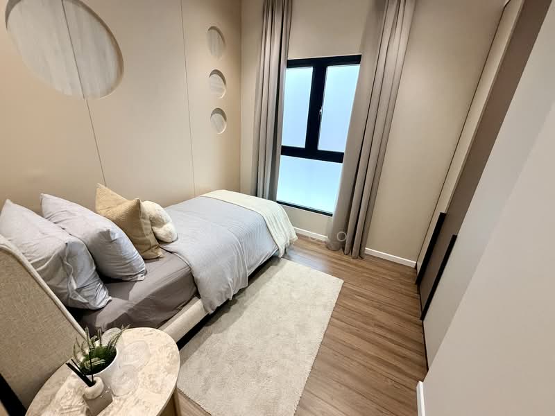 Service Residence for Sale at The Aldenz - Ric Foo - Bedroom with Window View - PropertyGuru.com.my