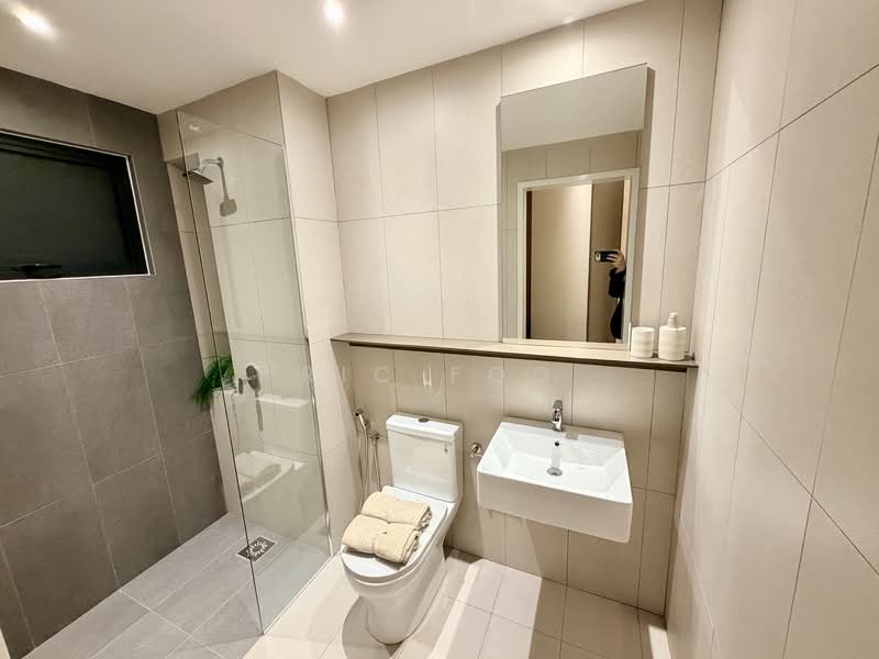 Service Residence for Sale at The Aldenz - Ric Foo - Bathroom with Shower Area - PropertyGuru.com.my
