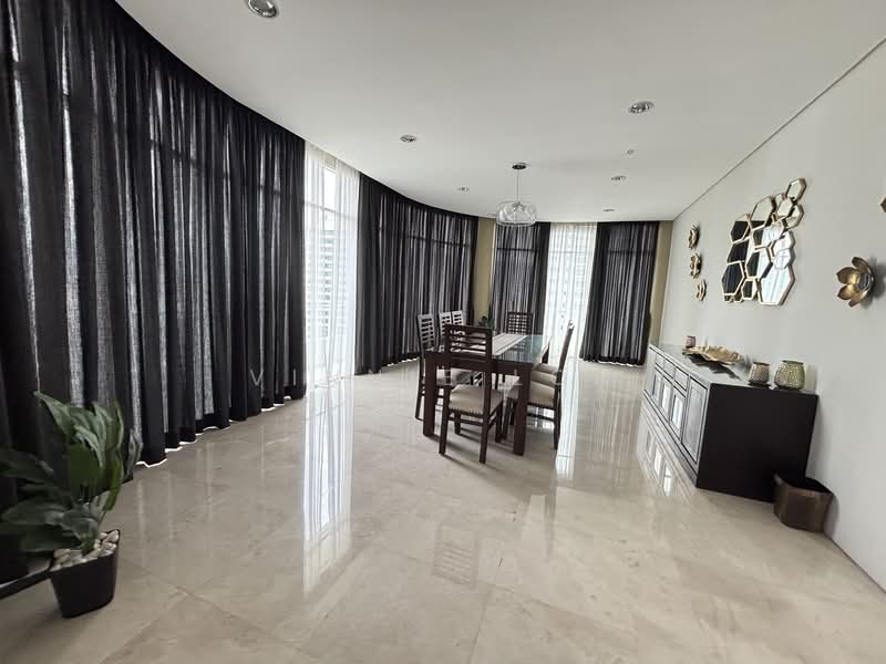 Kondominium untuk Disewa di 8 Gurney (The Shore Condominium) - Vinnie Loh - Dining Room - PropertyGuru.com.my