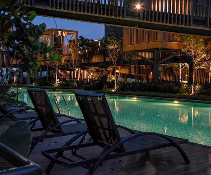 Servis Apartment untuk Dijual di Trion 2 @ KL - Adam Lee - Pool - PropertyGuru.com.my
