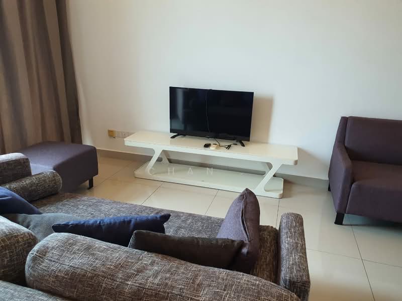 Servis Apartment untuk Disewa di Cybersquare - Chan . - Living Room - PropertyGuru.com.my