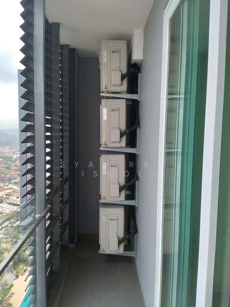 Servis Apartment untuk Disewa di Sentul Point - Syahirah Ismol - Balcony - PropertyGuru.com.my