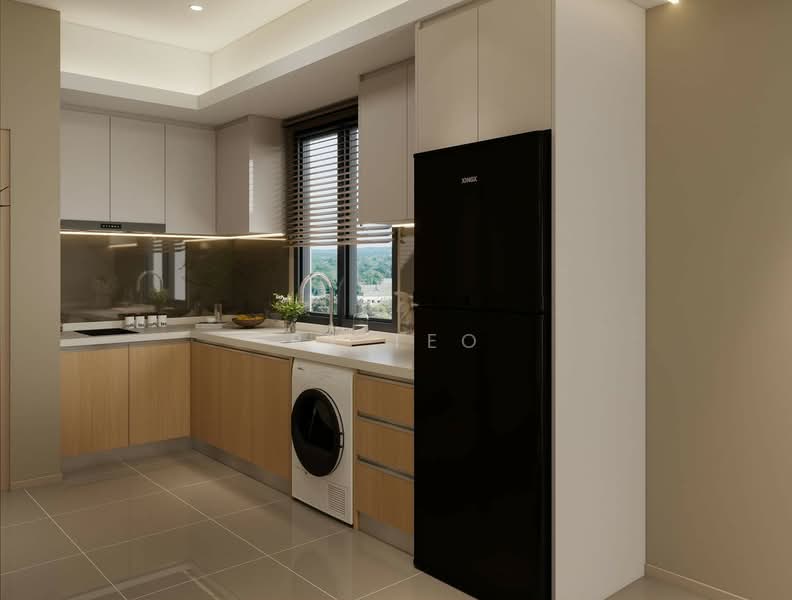 Service Residence for Sale at Skyluxe On The Park Bukit Jalil - PY Teo - Kitchen - PropertyGuru.com.my