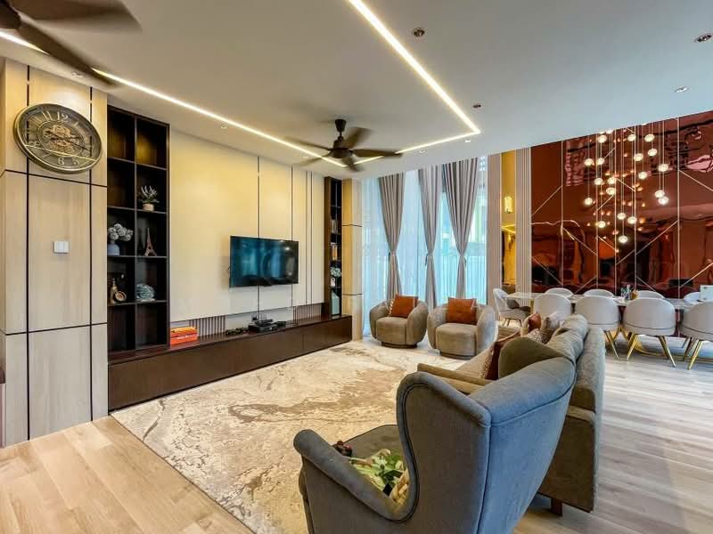 Semi-Detached House for Sale in Shah Alam (Selangor) - Mohd Faizal - Living Room - PropertyGuru.com.my