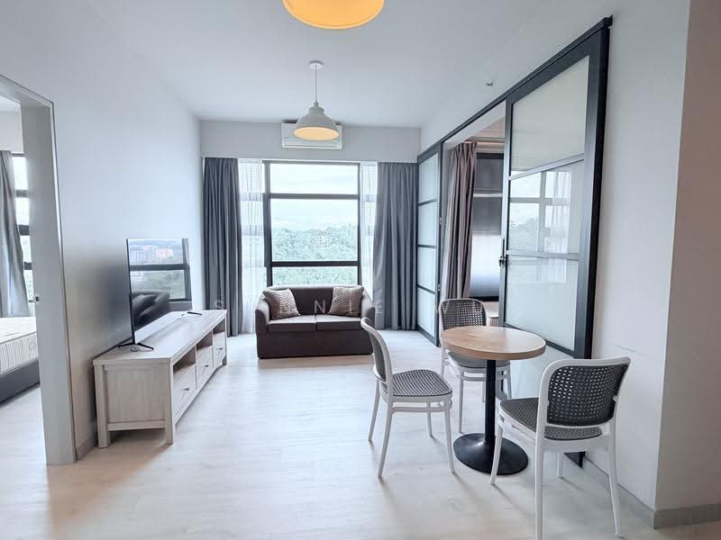 Service Residence for Rent at Q Suites @ Jesselton Quay - Sunnie Wu - Living Room - PropertyGuru.com.my