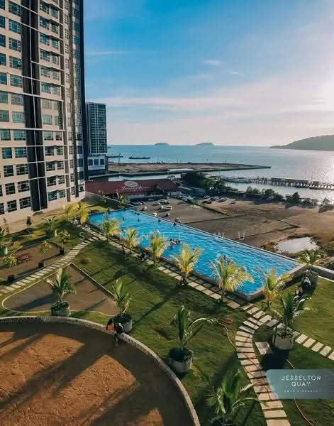 Service Residence for Rent at Q Suites @ Jesselton Quay - Sunnie Wu - Pool - PropertyGuru.com.my