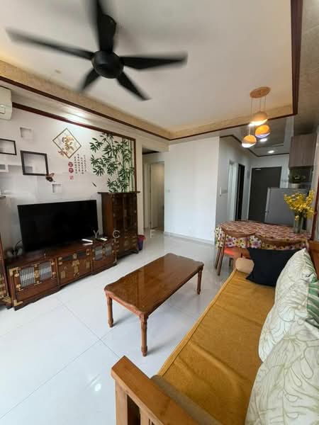 Service Residence for Rent at Country Garden Central Park - YC Fung - Living Room - PropertyGuru.com.my