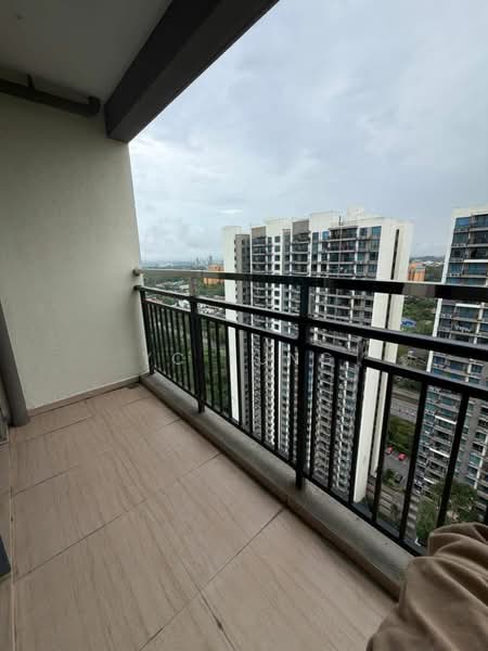 Service Residence for Rent at Country Garden Central Park - YC Fung - Balcony - PropertyGuru.com.my