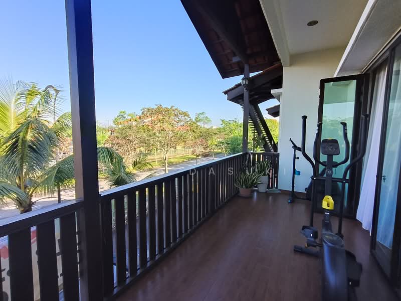 2-storey Terraced House for Sale in Alam Impian (Shah Alam) - Rina Dasuki - Balcony - PropertyGuru.com.my
