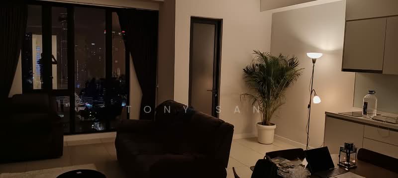 Servis Apartment untuk Disewa di The Sentral Suites - Tony San - Living Room - PropertyGuru.com.my