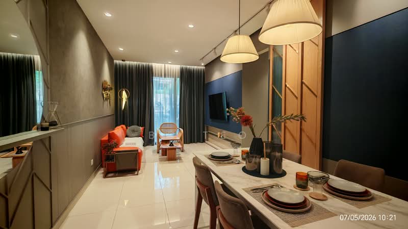 Servis Apartment untuk Dijual di The Era @ Duta North - BC Teo - Living Room - PropertyGuru.com.my