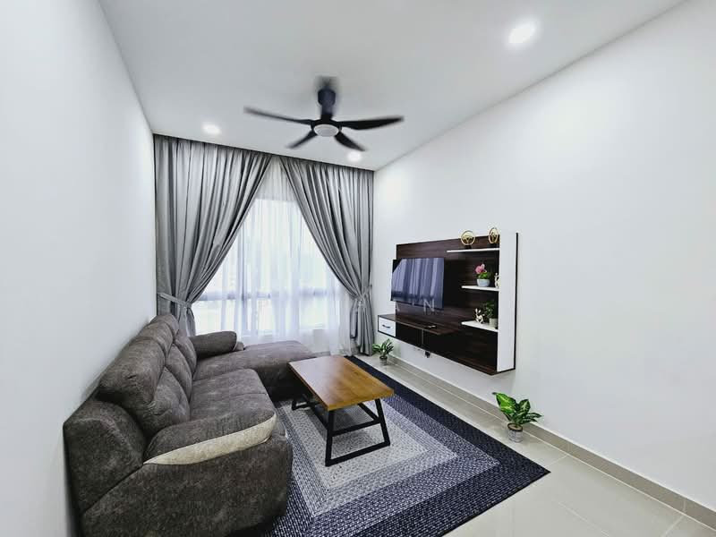Service Residence for Rent at MKH Boulevard II - PG Han - Living Room - PropertyGuru.com.my