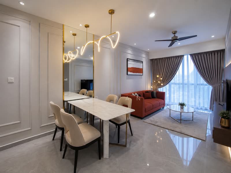 Servis Apartment untuk Disewa di Agile Bukit Bintang - PG Han - Living Room - PropertyGuru.com.my