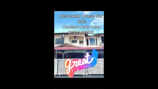 2-storey Terraced House for Sale in Taman Rimba (Mentakab) - Amy Lew - PropertyGuru.com.my