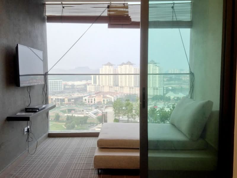 Service Residence for Sale at Univ 360 Place - Volster Leng - Balcony - PropertyGuru.com.my