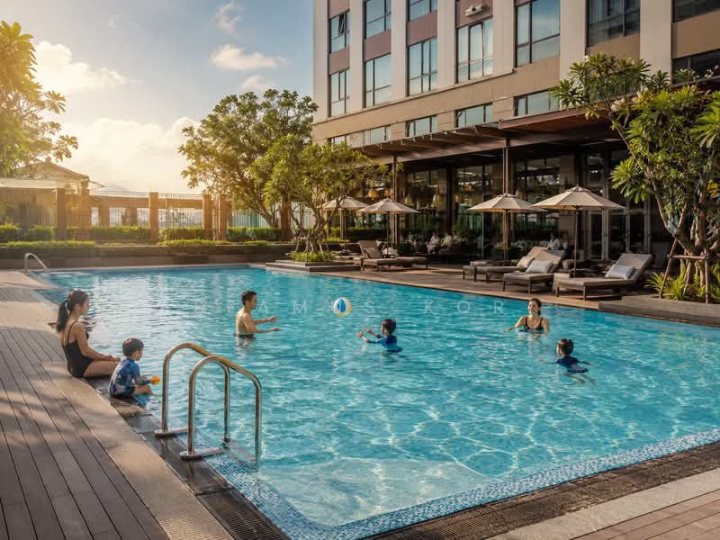 Hotel / Resort untuk Dijual di Bukit Indah (Iskandar Puteri (Nusajaya)) - Seamus Kor - Pool - PropertyGuru.com.my