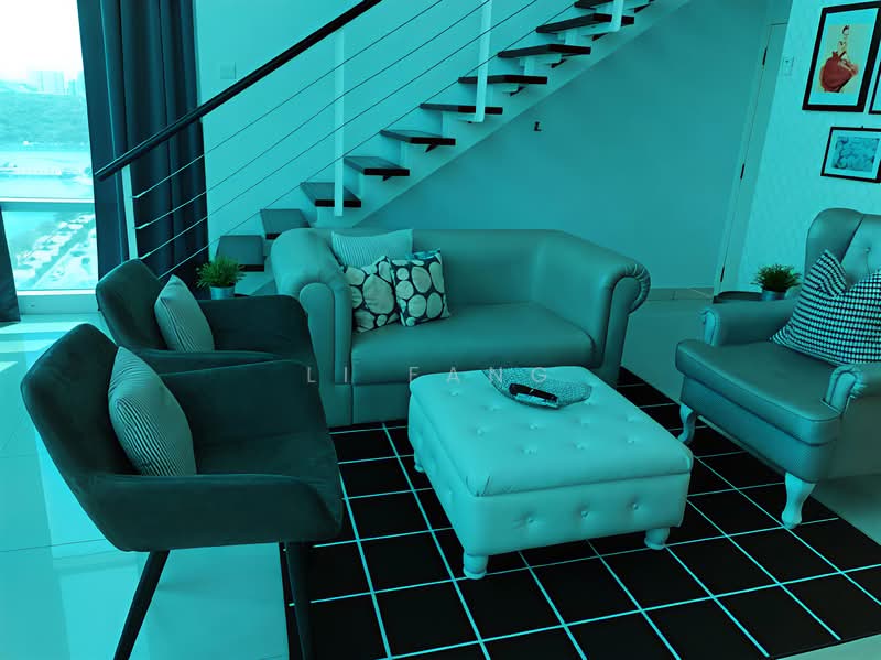 Service Residence for Sale at Maritime Suite - Li Fang - Living Room - PropertyGuru.com.my