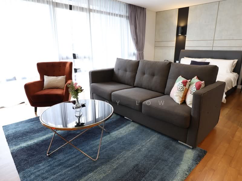 Servis Apartment untuk Disewa di Anggun Residences - Sandy Low - Living Room - PropertyGuru.com.my