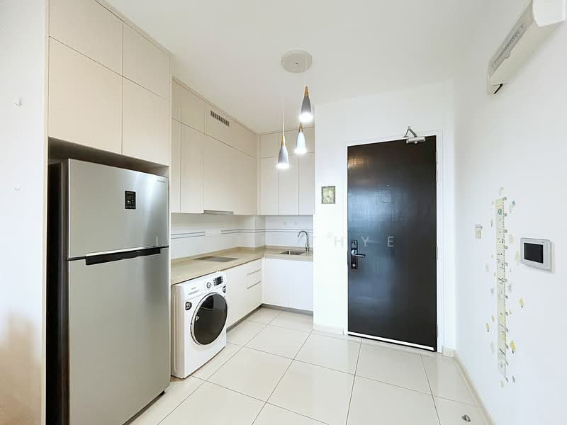 Service Residence for Rent at The M @ Medini Macrolink - Lywen Thye - Kitchen - PropertyGuru.com.my
