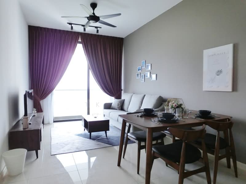 Service Residence for Sale at The M @ Medini Macrolink - TK Ding - Living Room - PropertyGuru.com.my