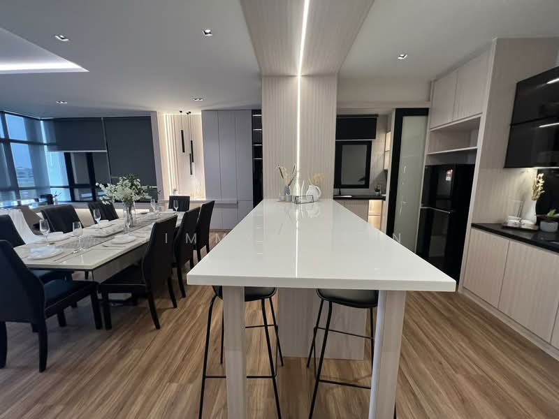 Service Residence for Sale at The Corliss Residence @ The NorthBank - Jimmyy Chin - Dining Room - PropertyGuru.com.my