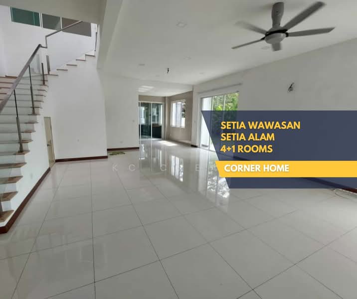 2-storey Terraced House for Rent in Alam Nusantara (Setia Alam) - KC Cheah - Living Room - PropertyGuru.com.my