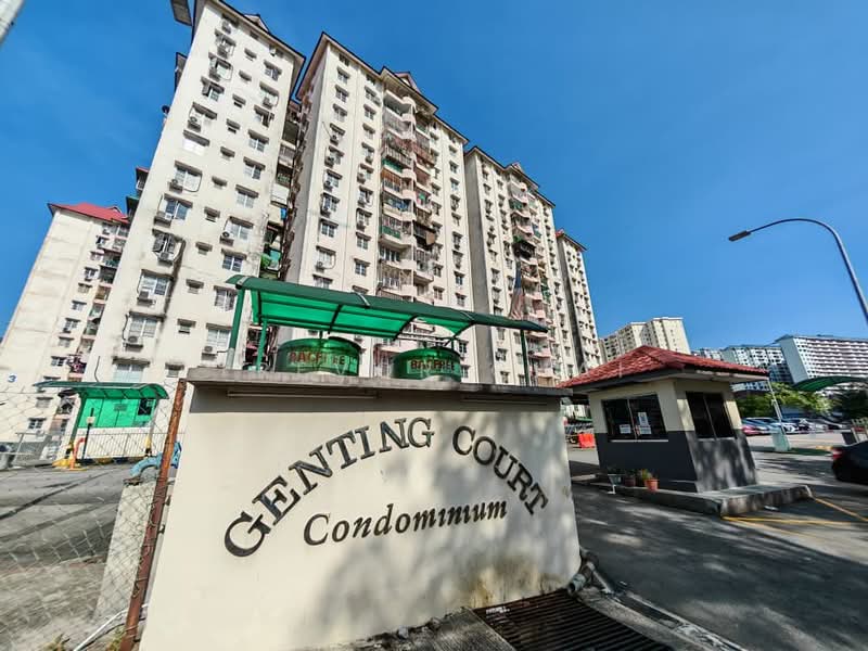 Kondominium untuk Dijual di Genting Court Condominium - Trevor Chai - Exterior - PropertyGuru.com.my