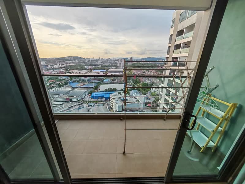 Servis Apartment untuk Disewa di Symphony Tower (Menara Simfoni) - Trevor Chai - Balcony - PropertyGuru.com.my