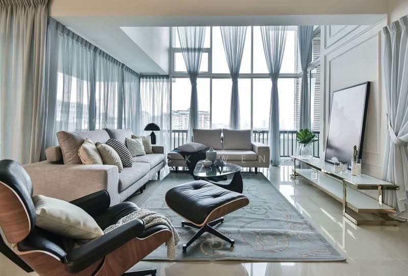 Tanah Kediaman untuk Dijual di Tun Razak Exchange (Kuala Lumpur) - Nick Wen - Living Room - PropertyGuru.com.my