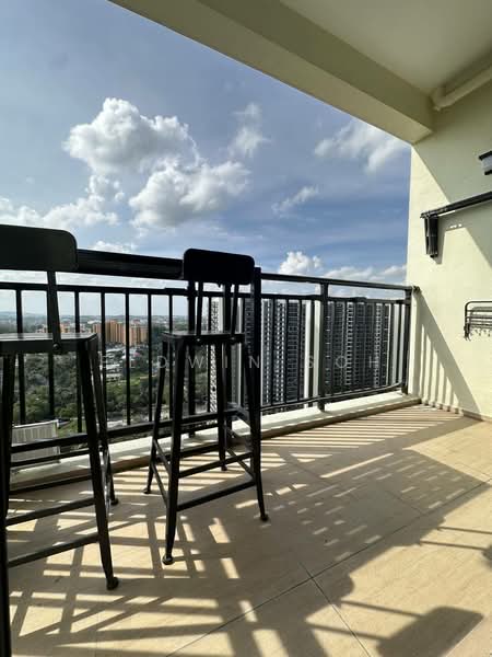 Service Residence for Rent at Country Garden Central Park - Eldwin Soh - Balcony - PropertyGuru.com.my