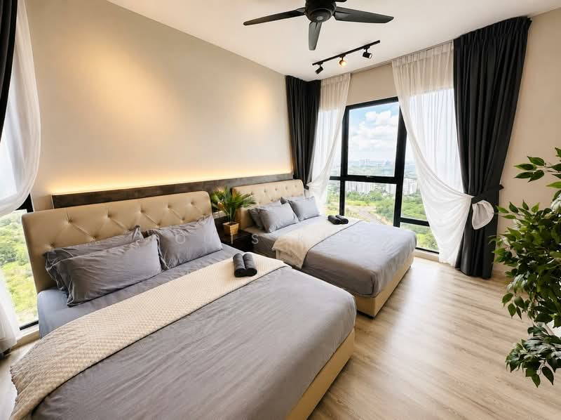 Service Residence for Rent at Southkey Mosaic - Louis Khow - Bedroom - PropertyGuru.com.my