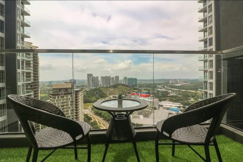 Service Residence for Rent at D'Pristine - Grace Chiew - Balcony - PropertyGuru.com.my