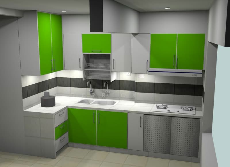 Apartment for Sale at Relau Vista Apartment - Derrick . - Kitchen - PropertyGuru.com.my