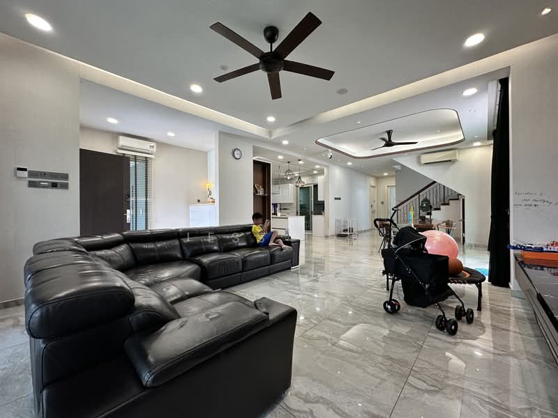 Rumah Banglo untuk Dijual di Setia Eco Park (Setia Alam) - Jess Tee - Living Room - PropertyGuru.com.my