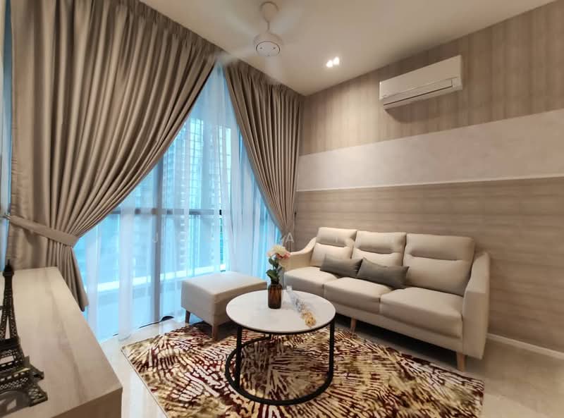 Servis Apartment untuk Dijual di 10 Stonor - Joshua Tan - Living Room - PropertyGuru.com.my