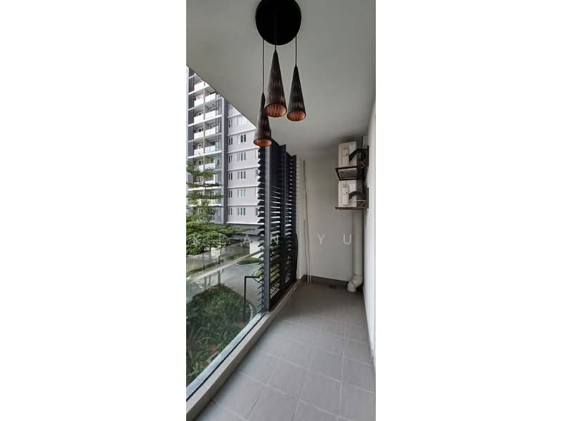 Service Residence for Rent at Sentul Point - Kean Yu - Balcony - PropertyGuru.com.my
