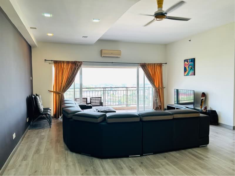 Service Residence for Rent at Windsor Tower - Fernn Ang - Living Room - PropertyGuru.com.my