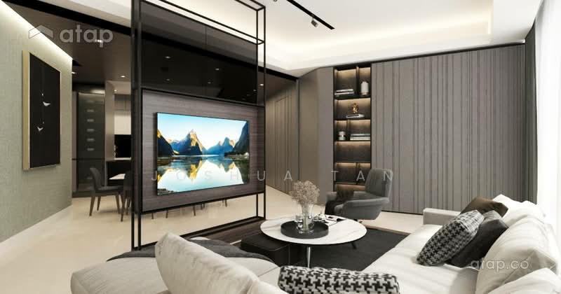 Service Residence for Sale at Banyan Tree Signatures - Joshua Tan - Living Room - PropertyGuru.com.my