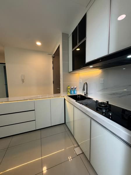 Service Residence for Rent at Wave @ Marina Cove - Nico Ho - Kitchen - PropertyGuru.com.my