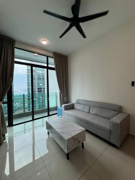 Service Residence for Rent at Wave @ Marina Cove - Nico Ho - Living Room - PropertyGuru.com.my