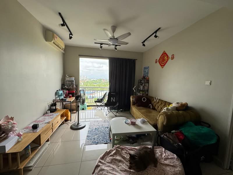 Condominium for Rent at The Aliff Residences (Alif Utama) - Aaron How - Living Room - PropertyGuru.com.my