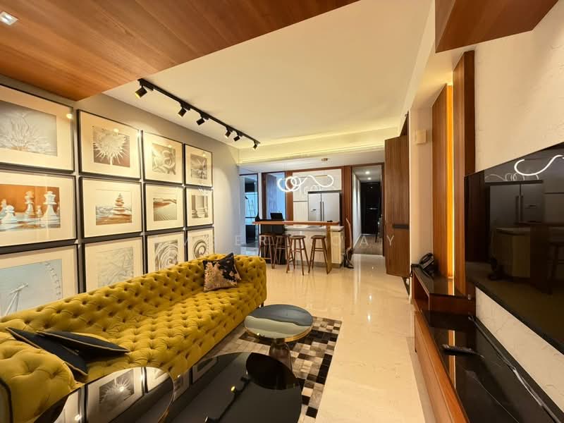 Kondominium untuk Disewa di Shorefront Residences - Amber Koay - Living Room - PropertyGuru.com.my