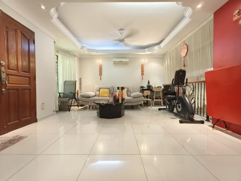 Rumah Teres 2 Tingkat untuk Dijual di Taman Indrahana (Taman Desa) - Nichole Liew - Living Room - PropertyGuru.com.my